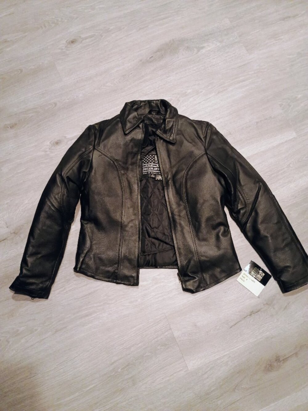 Black Leather Motorcycle Jacket